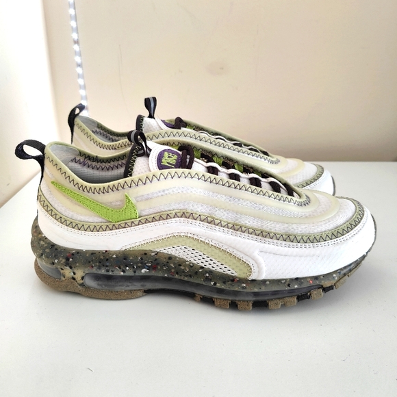 Nike Air Max 97 Terrascape Phantom Vivid Green Men’s Size 8 NEW - Picture 1 of 9